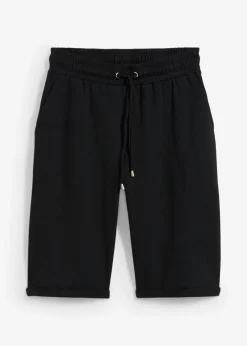 Mujer bonprix bonprix Bermudas de chándal con dobladillo