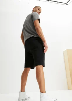 Hombre bonprix bonprix Bermudas de chándal con prácticos bolsillos con cremallera