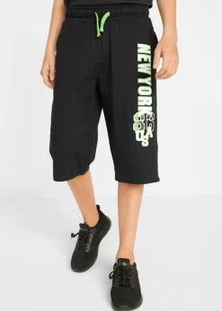 Niños bonprix bonprix Bermudas de chándal de algodón puro