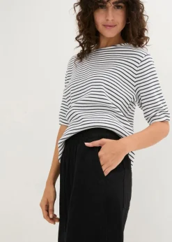 Mujer bonprix bonprix Bermudas de mezcla de lino y viscosa