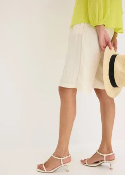 Mujer bonprix bonprix Bermudas de mezcla de viscosa suave