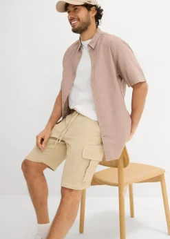 Hombre bonprix bonprix Bermudas de muselina ligera con corte regular