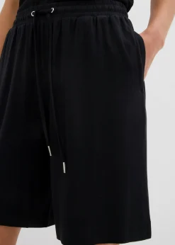 Mujer bonprix bonprix Bermudas de punto de viscosa fluida