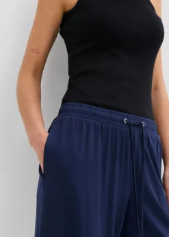 Mujer bonprix bonprix Bermudas de punto de viscosa fluida