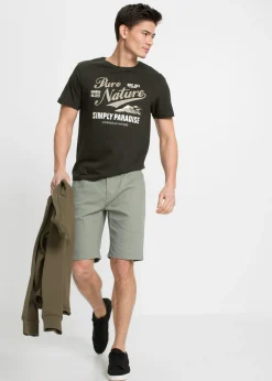 Hombre bonprix bonprix Bermudas elásticas con corte regular (2 unidades)