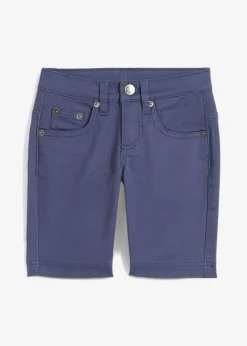 bonprix bonprix Ropa 2 A 9 Años·Pantalones Cortos>Bermudas elásticas con corte regular índigo