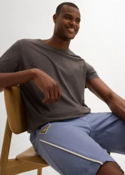 Hombre bonprix bonprix Bermudas elásticas sin cierre con corte holgado