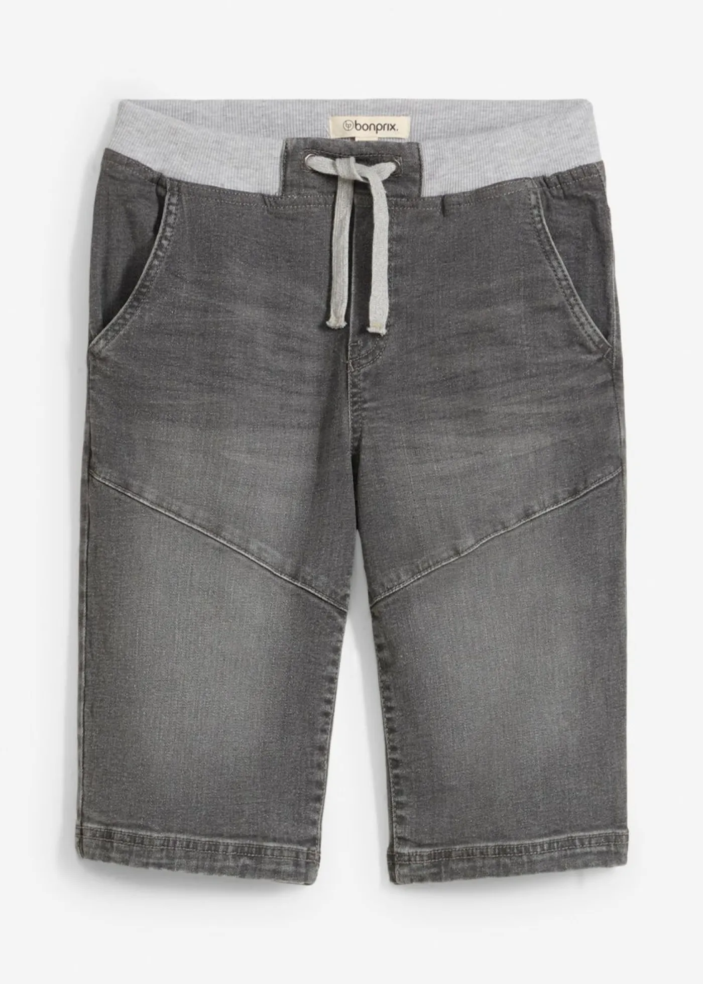 Niños bonprix bonprix Bermudas elásticas vaqueras sin cierre con corte regular