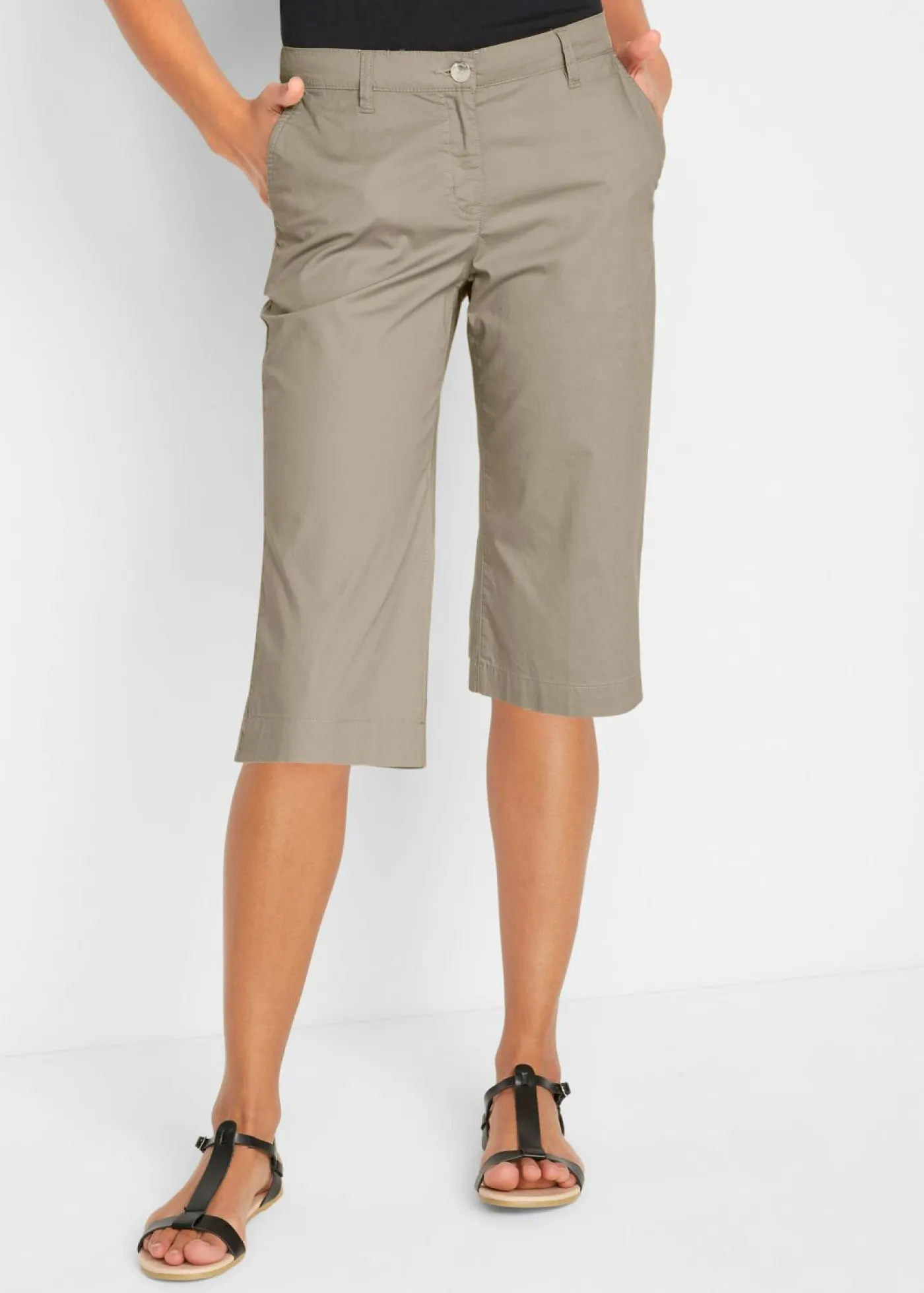 Mujer bonprix bonprix Bermudas largas con cintura elástica