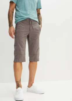 Hombre bonprix bonprix Bermudas largas con cintura elástica y regular fit