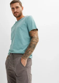 Hombre bonprix bonprix Bermudas largas con cintura elástica y regular fit