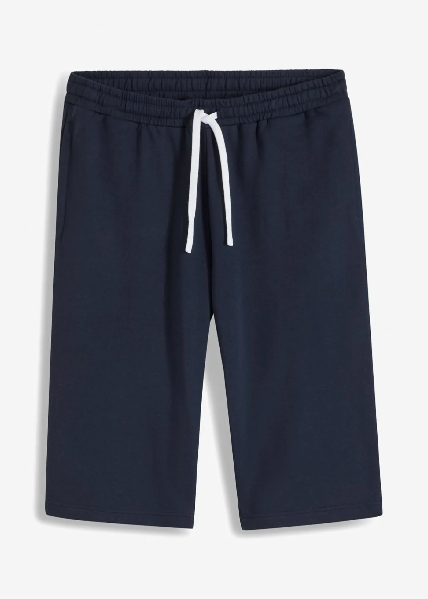 bonprix bonprix Shorts|Básicos En Rebajas>Bermudas largas tipo chándal Azul marino