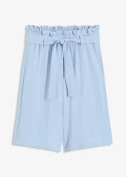 Mujer bonprix bonprix Bermudas sin cierre de mezcla de viscosa fluida