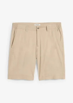 Hombre bonprix bonprix Bermudas tipo chino con lino y corte regular