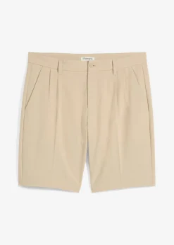 Hombre bonprix bonprix Bermudas tipo chino con pinzas y corte recto