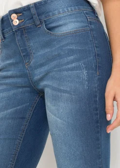 Mujer bonprix bonprix Bermudas vaqueras de talle medio