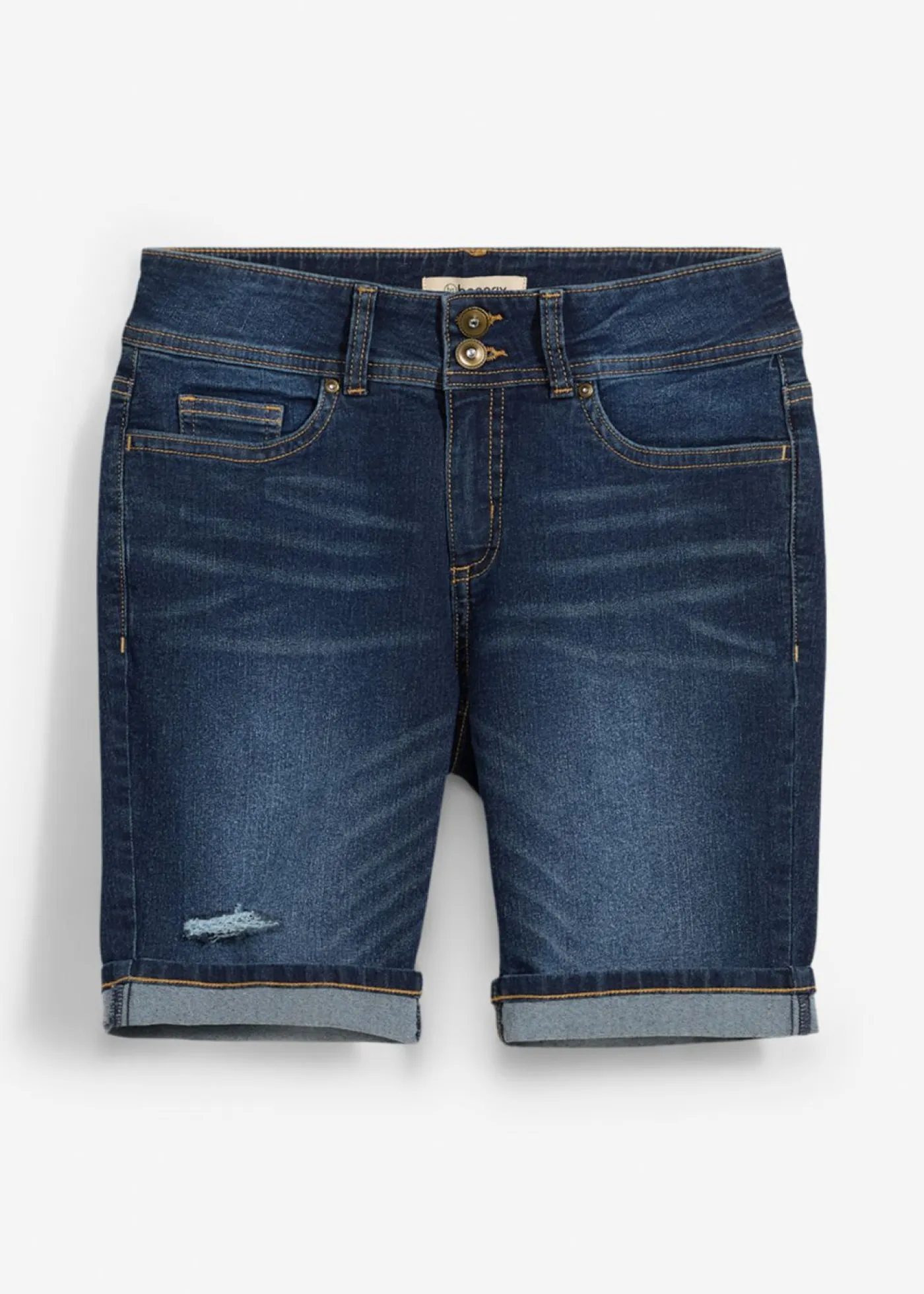 Mujer bonprix bonprix Bermudas vaqueras de talle medio