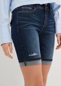 Mujer bonprix bonprix Bermudas vaqueras de talle medio