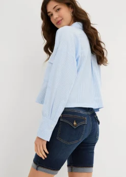 Mujer bonprix bonprix Bermudas vaqueras de talle medio