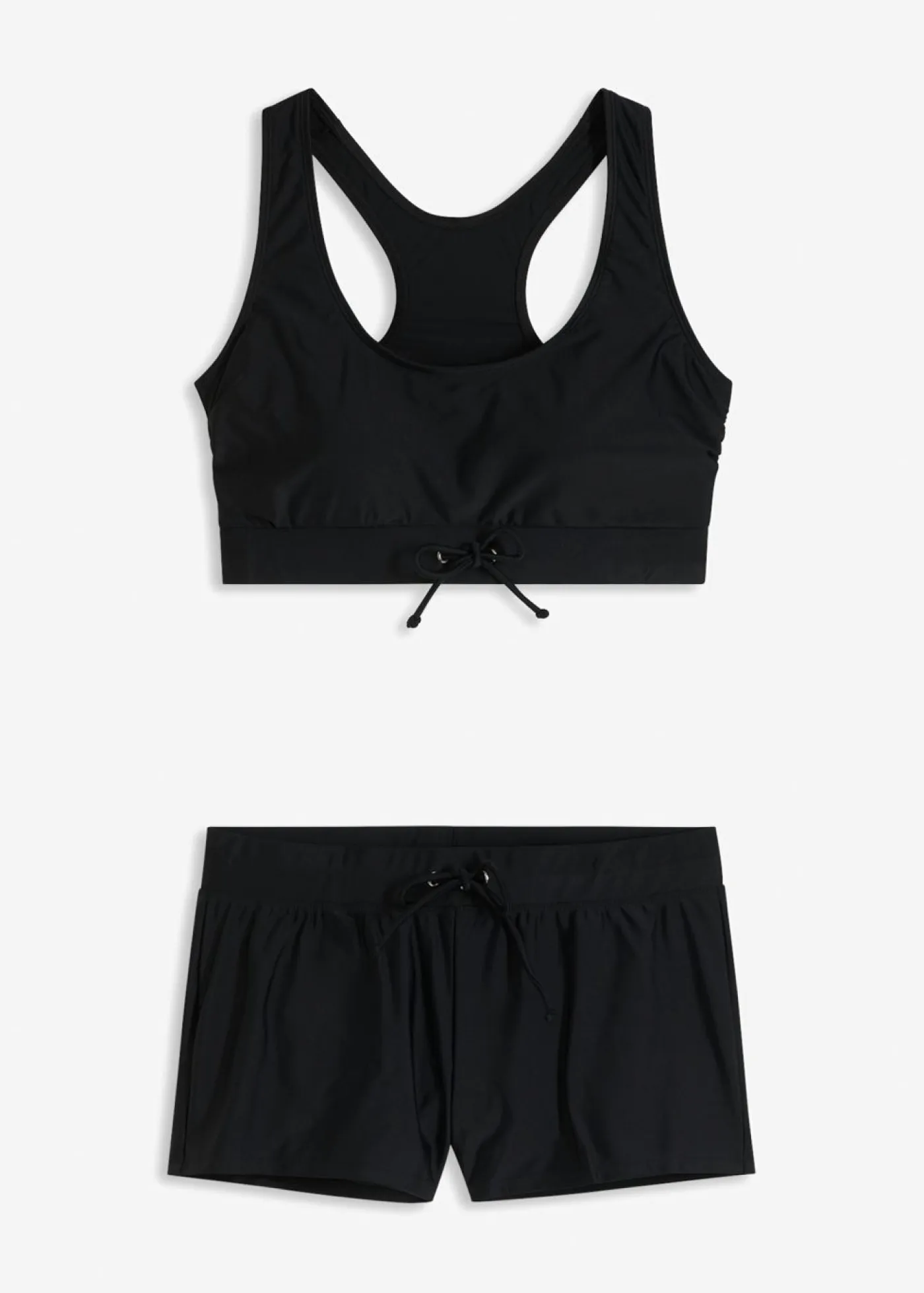 Mujer bonprix bonprix Bikini bustier con pantalón de baño (2 piezas)