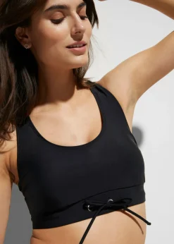 Mujer bonprix bonprix Bikini bustier con pantalón de baño (2 piezas)