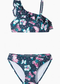 bonprix bonprix Bañadores Y Bikinis De Niña>Bikini (conjunto de 2 piezas) Azul oscuro estampado