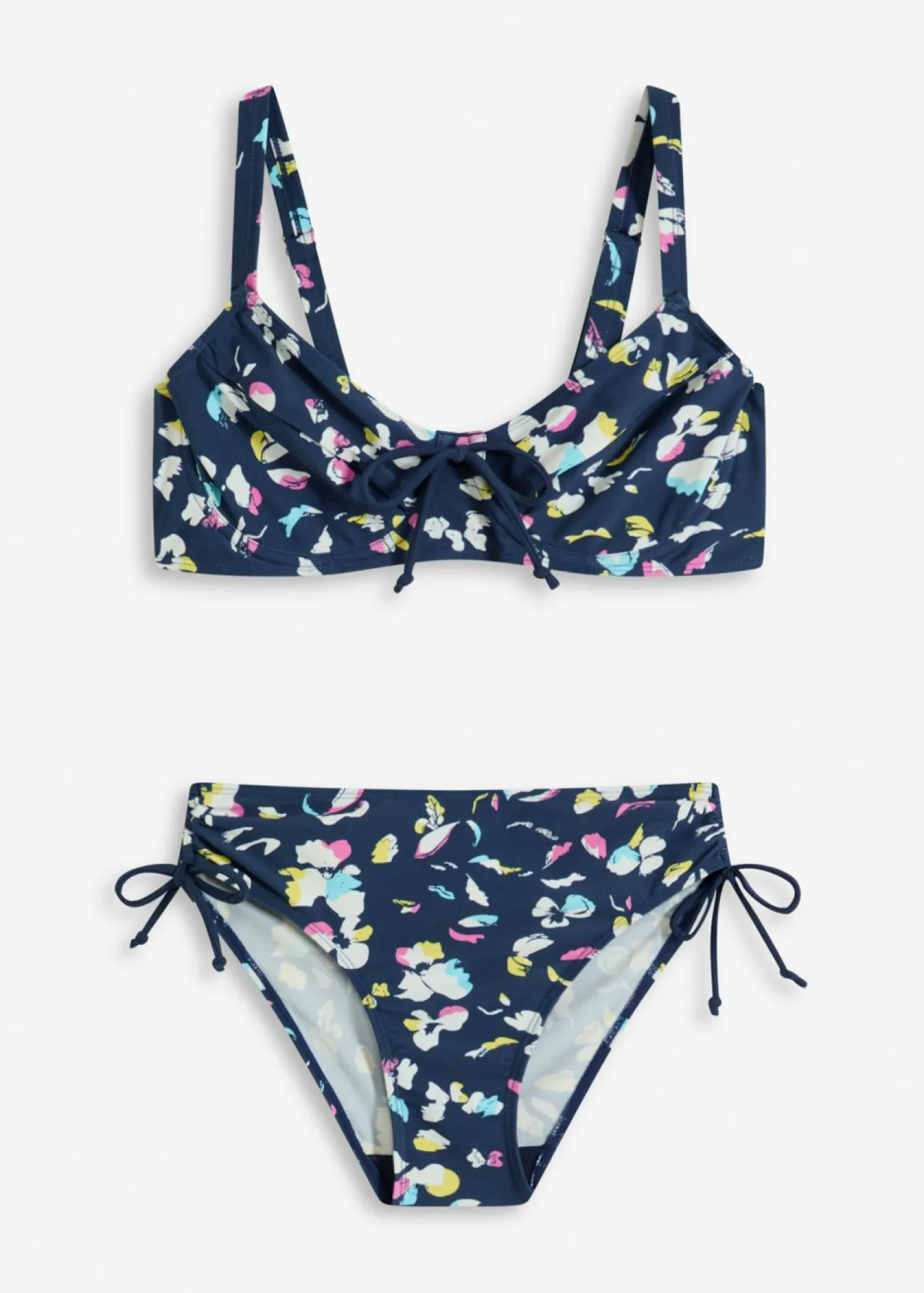 Mujer bonprix bonprix Bikini reductor con cinta para anudar (2 piezas)