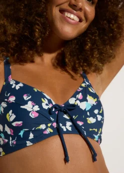 Mujer bonprix bonprix Bikini reductor con cinta para anudar (2 piezas)