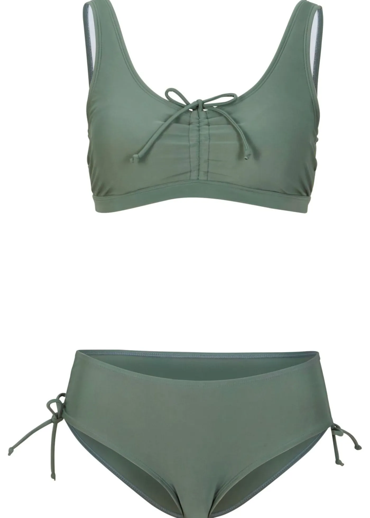 Mujer bonprix bonprix Bikini tipo bustier (2 piezas) con cinta para anudar
