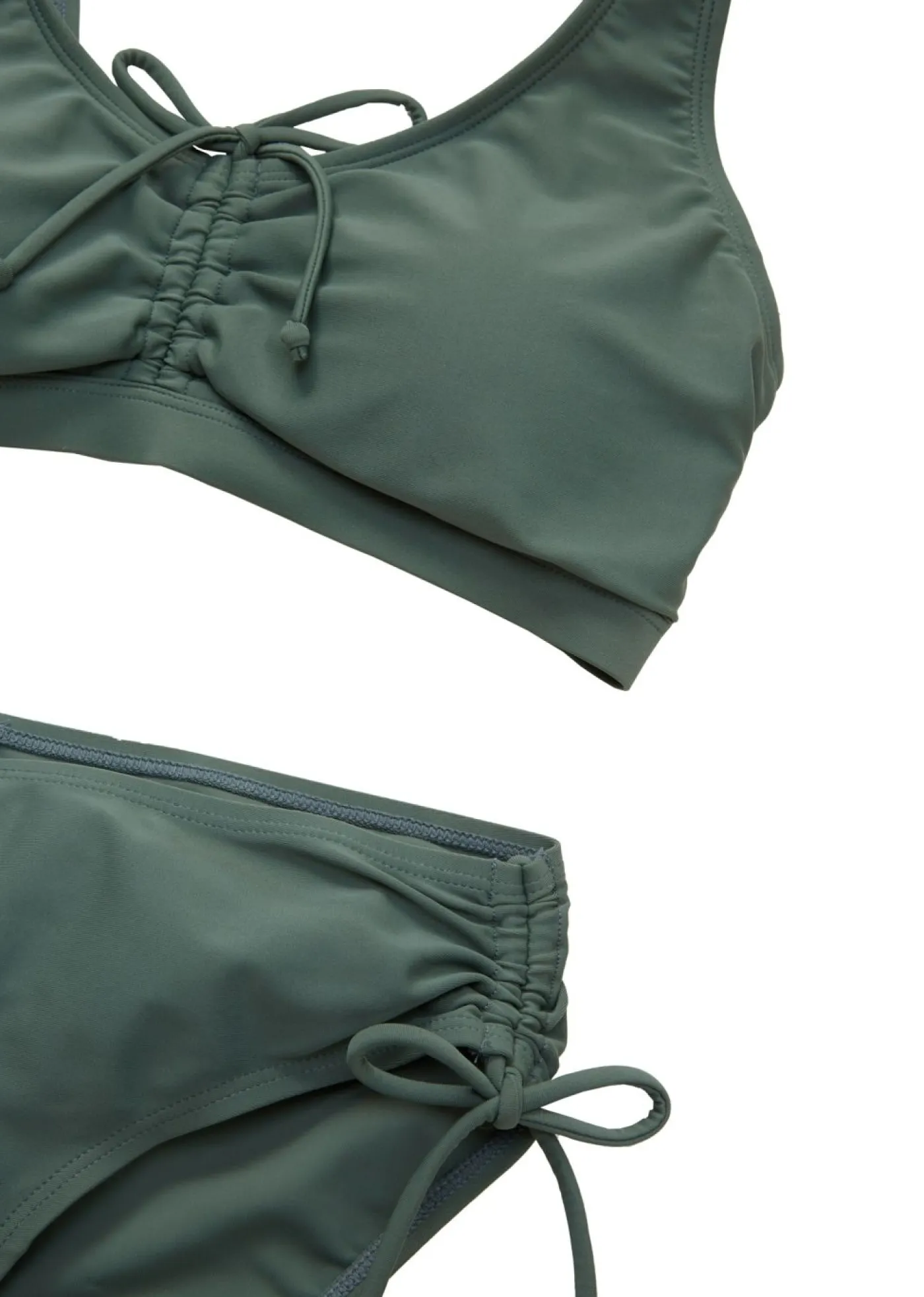 Mujer bonprix bonprix Bikini tipo bustier (2 piezas) con cinta para anudar