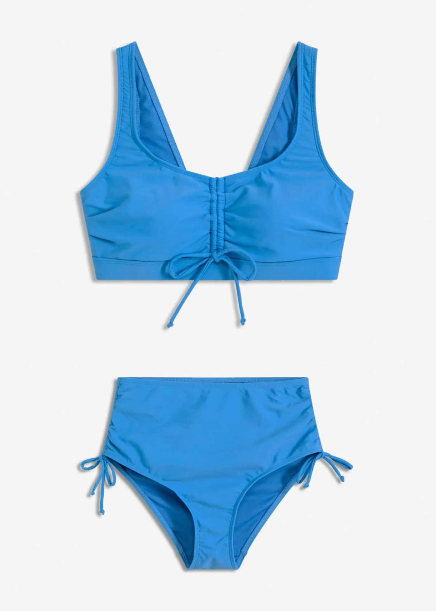 Mujer bonprix bonprix Bikini tipo bustier con cintas para anudar (2 piezas)