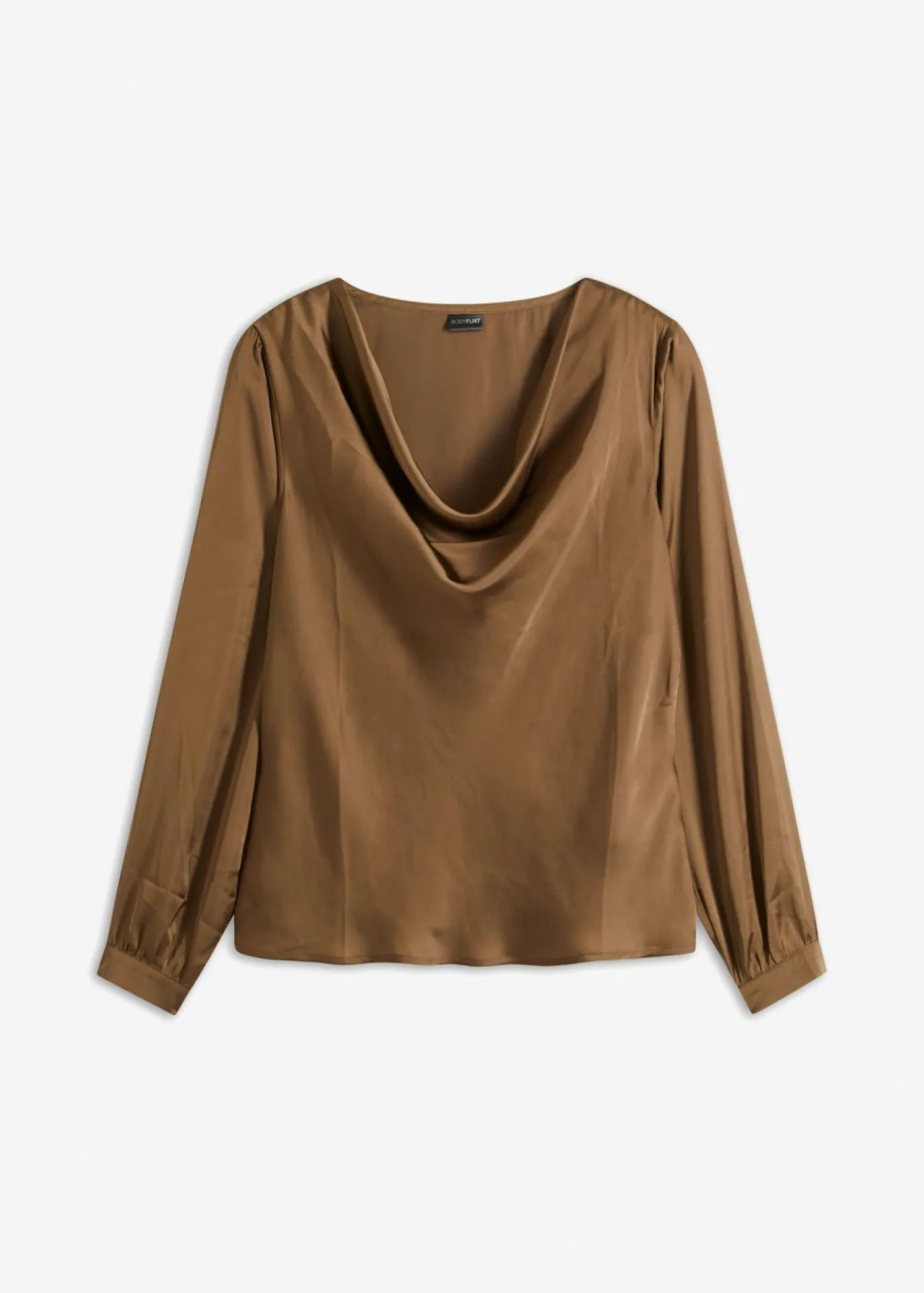 bonprix bonprix Camisas Y Blusas>Blusa Marrón turrón