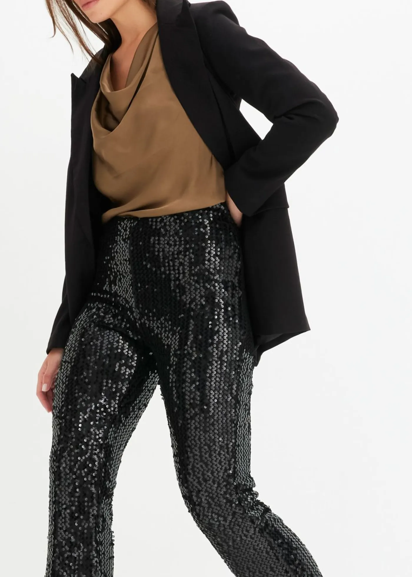 bonprix bonprix Camisas Y Blusas>Blusa Marrón turrón