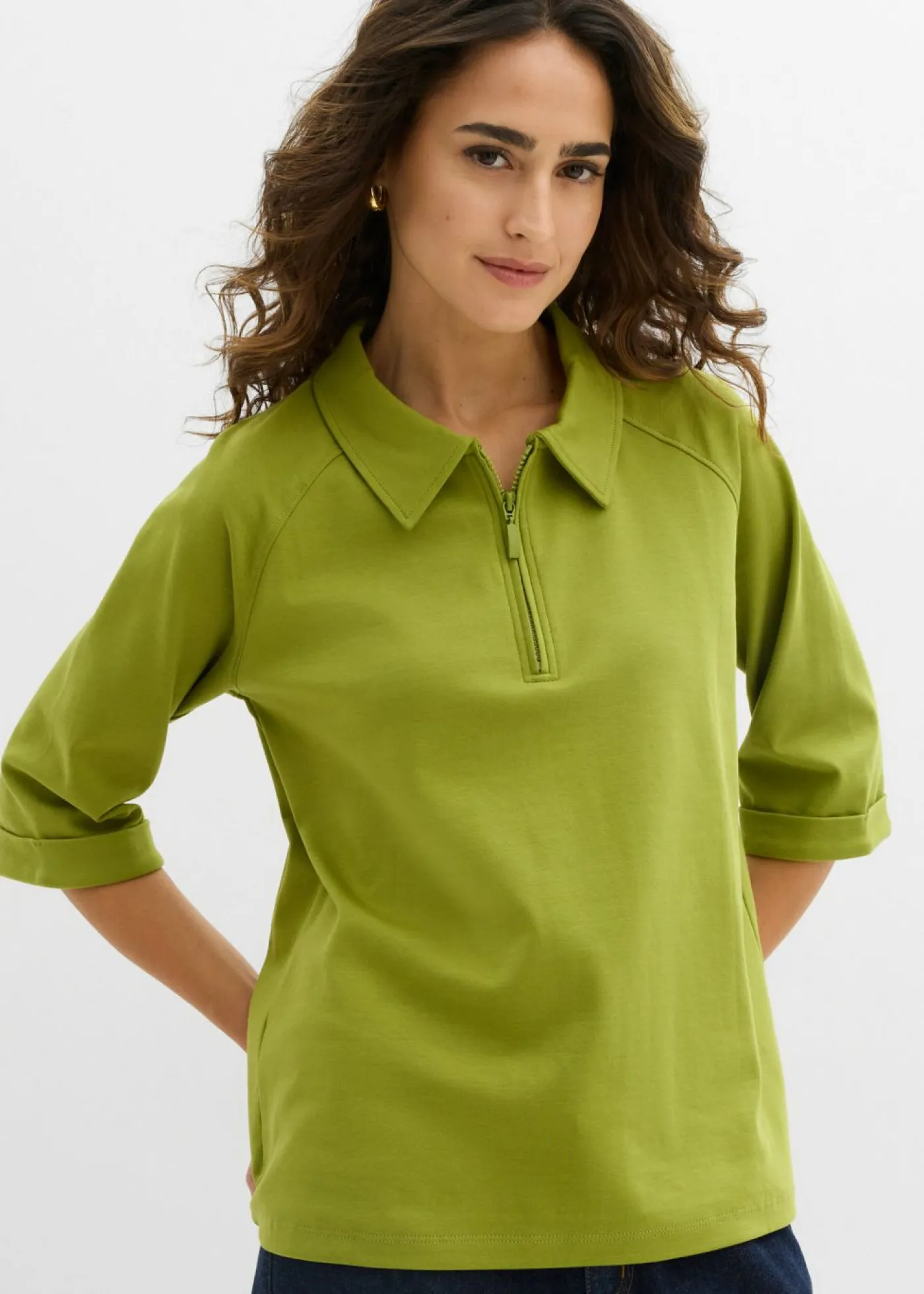 bonprix bonprix Camisetas>Blusa musgo