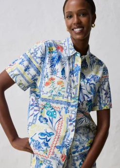 Mujer bonprix bonprix Blusa con contenido de seda