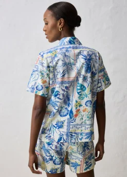 Mujer bonprix bonprix Blusa con contenido de seda