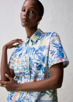 Mujer bonprix bonprix Blusa con contenido de seda