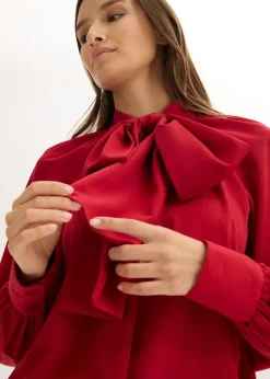 Mujer bonprix bonprix Blusa con lazo