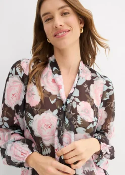 Mujer bonprix bonprix Blusa con lazo