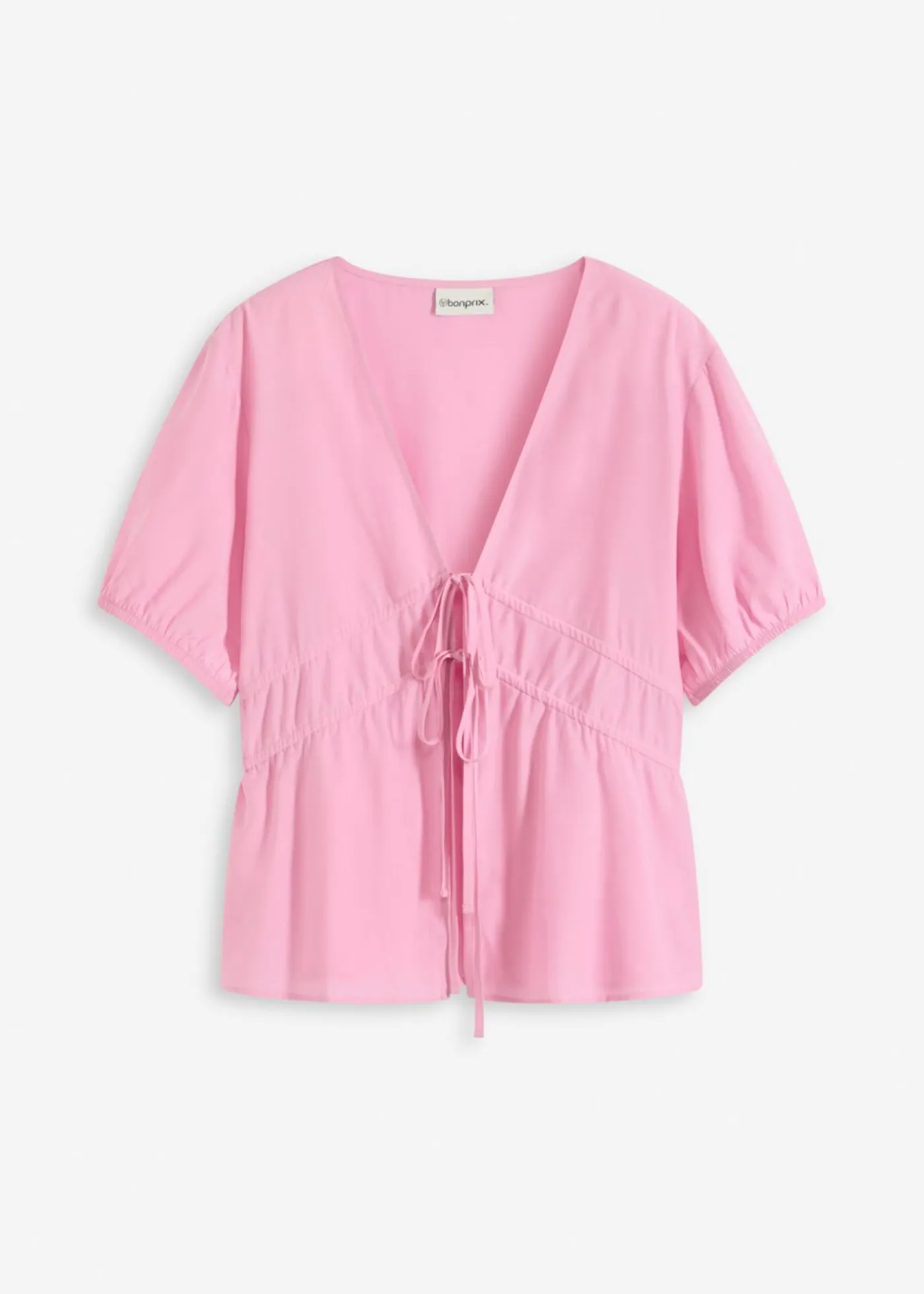 bonprix bonprix Camisas Y Blusas>Blusa con lazos Rosa
