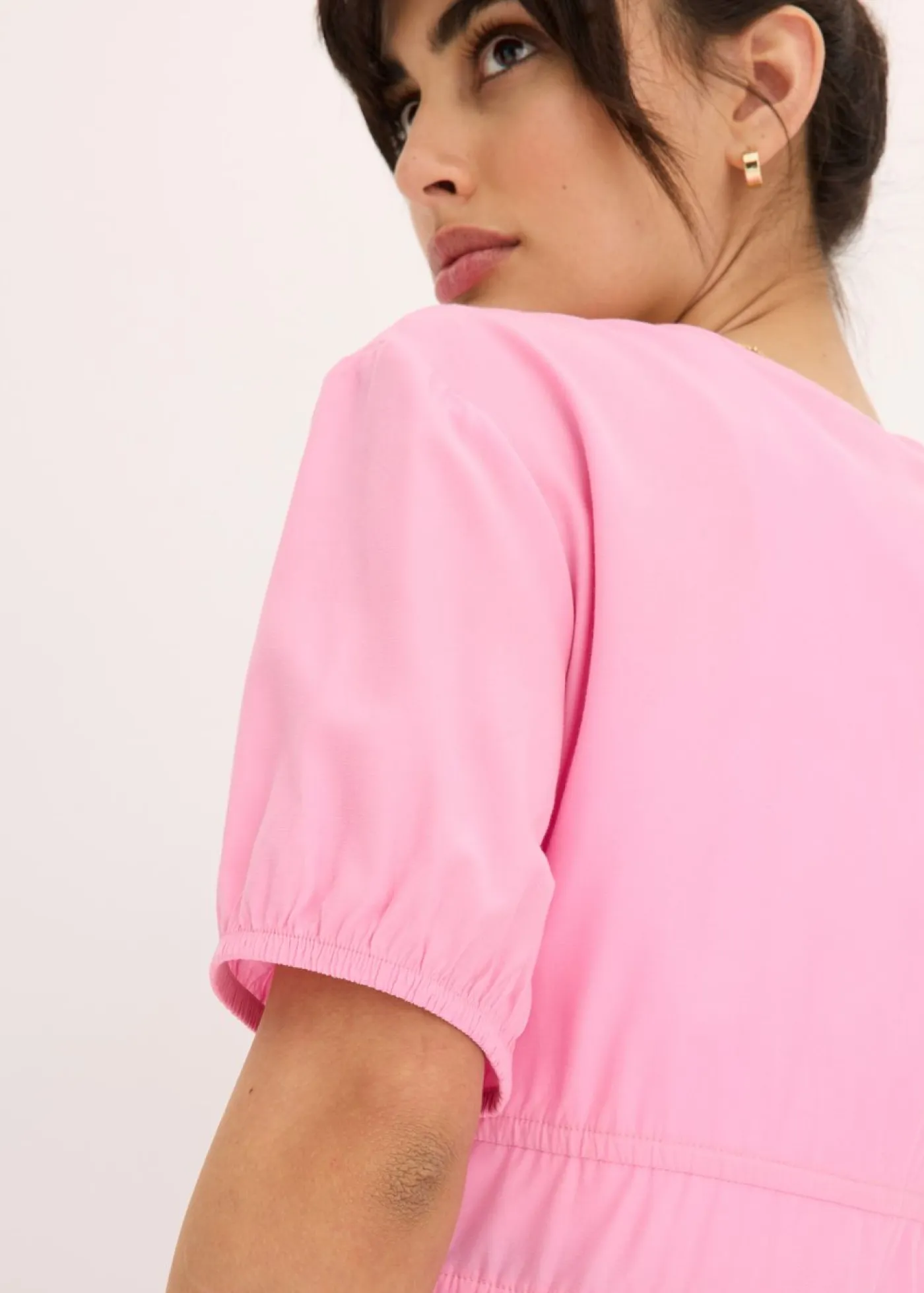 bonprix bonprix Camisas Y Blusas>Blusa con lazos Rosa