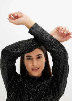 Mujer bonprix bonprix Blusa con lentejuelas