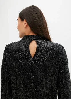 Mujer bonprix bonprix Blusa con lentejuelas