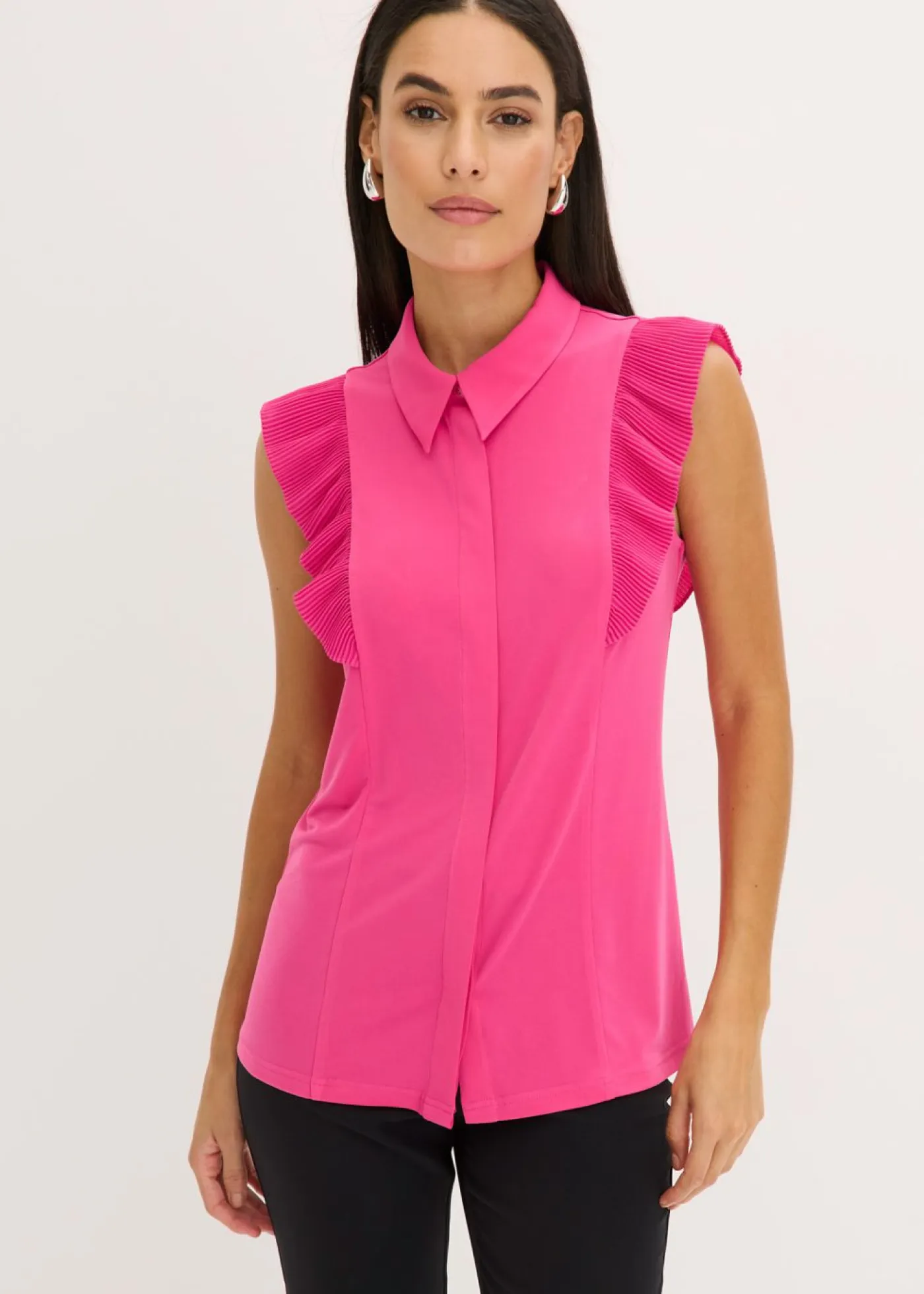 Mujer bonprix bonprix Blusa con volantes