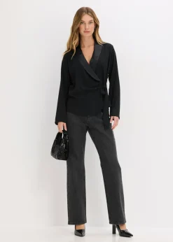 Mujer bonprix bonprix Blusa cruzada