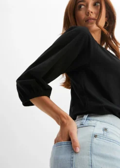 Mujer bonprix bonprix Blusa de algodón orgánico puro
