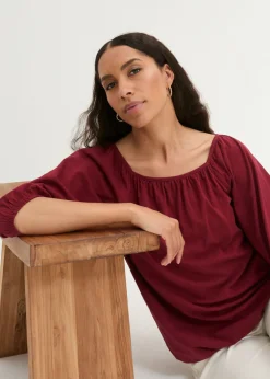 Mujer bonprix bonprix Blusa de algodón orgánico puro