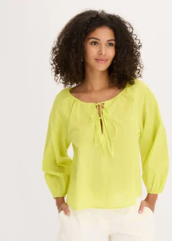 Mujer bonprix bonprix Blusa de algodón orgánico puro