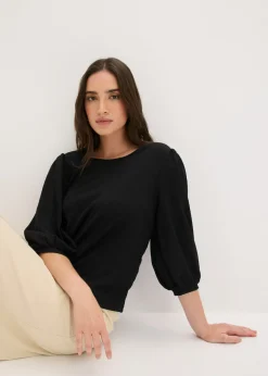 Mujer bonprix bonprix Blusa de crepé estructurado
