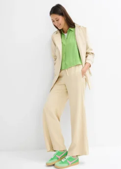 Mujer bonprix bonprix Blusa de crepé ligero con corte boxy